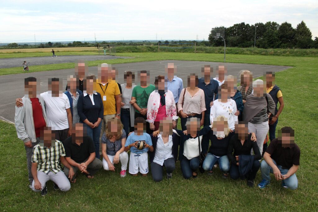 Das Team des AK-Asyl Hofheim Frankfurter Straße