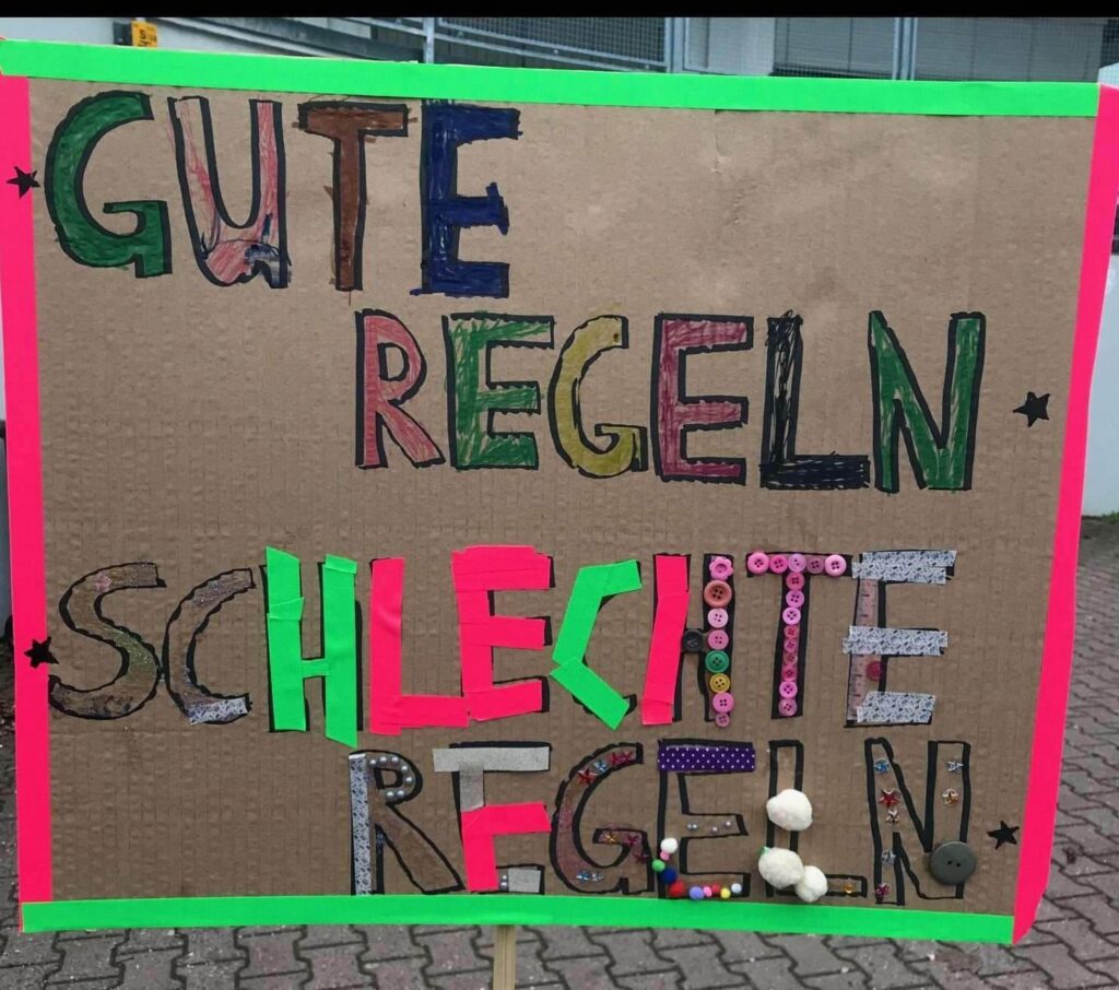 Kinder beim Theater- und Kulturprojekt an der Charles-Hallgarten-Schule 2019/2020