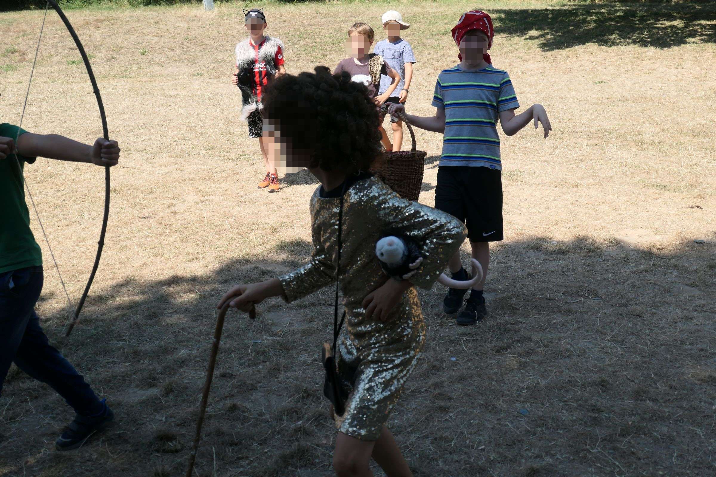 Ferienspiele Hofheim 2022 Wald und Kunst mit der Clément Stiftung